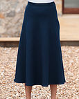 Navy Double Layer Skirt